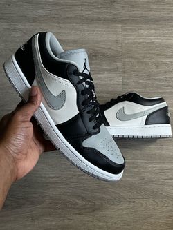 Size 9- Air Jordan 1 Low Smoke Grey