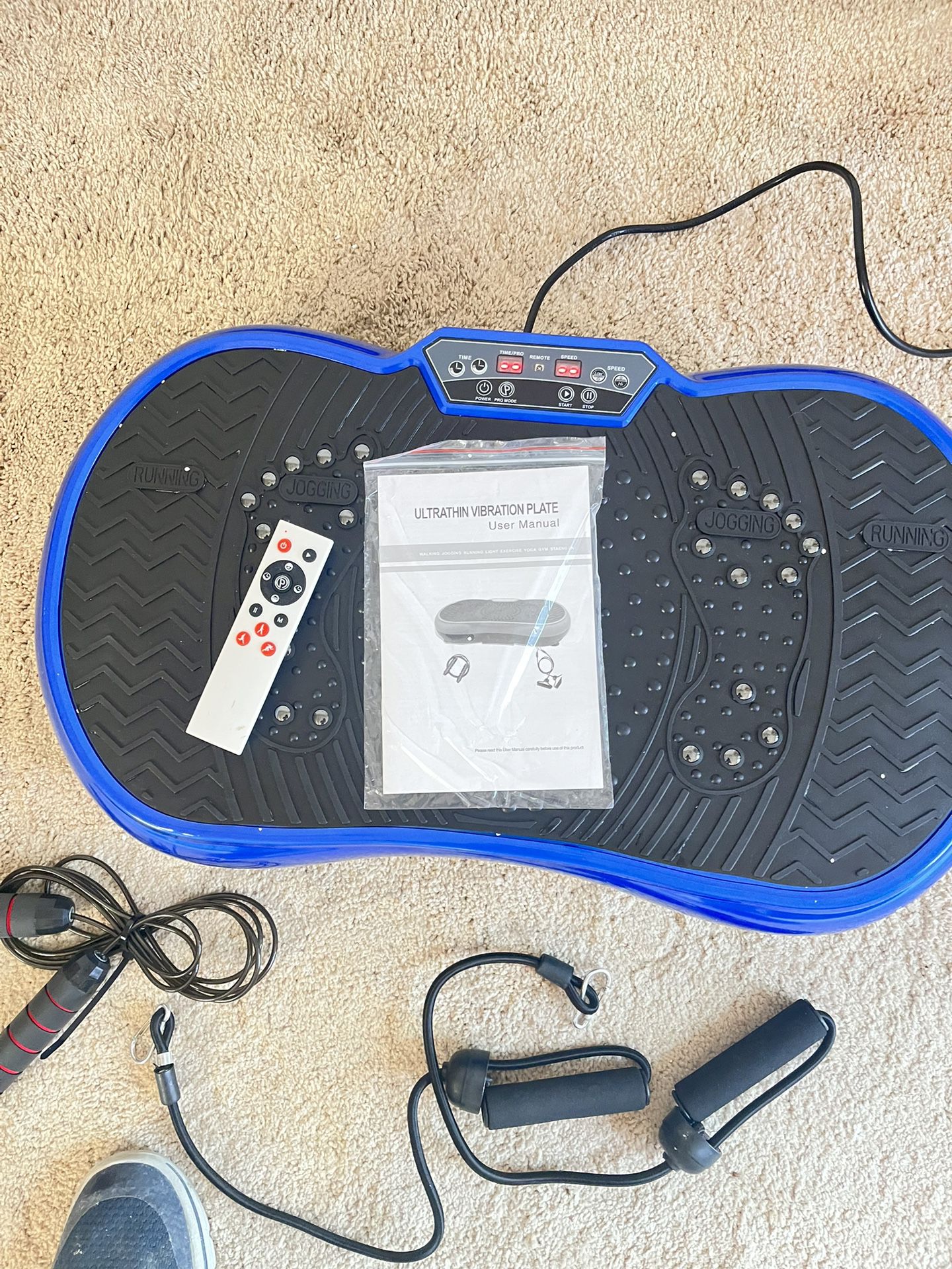 Ultra-thin Body Slimmer Type Vibration Plate 