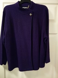 Karl Lagerfeld New purple cardigan