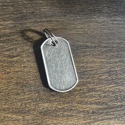Vintage 2003. Tiffany & Co  925 Sterling Silver Tag Pendant. 
