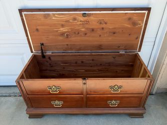 Vintage lane cedar trunk