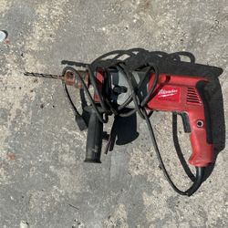 Electric Milwaukee hammer drill