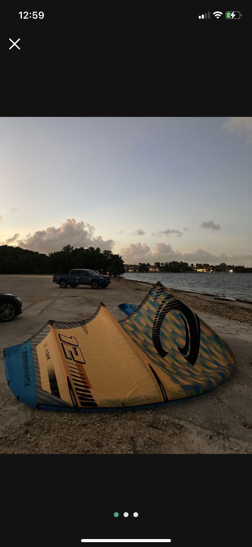 12m Cabrinha switchblade W/ Bar