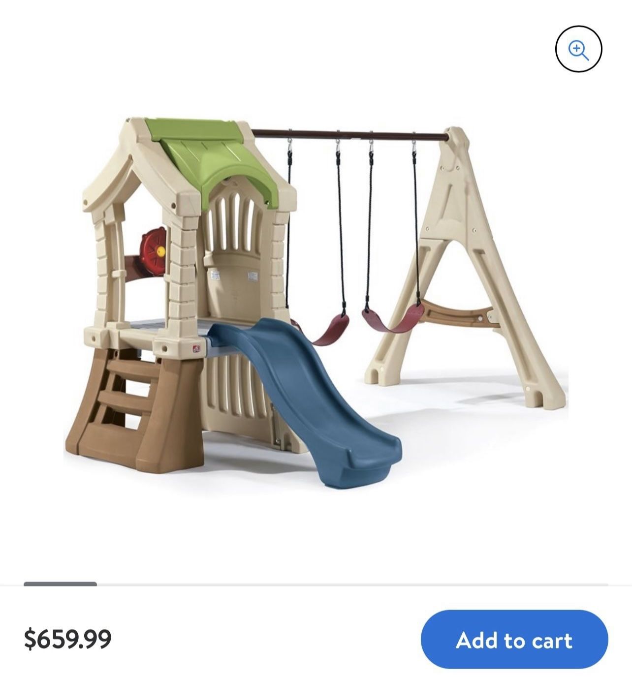 Kids Outdoor Swing Set