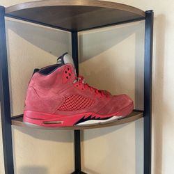 Jordan 5 Red Suede Size 13 136027-602