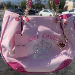 NEW Juicy Couture Kingdom Tote Bag (Light Pink)
