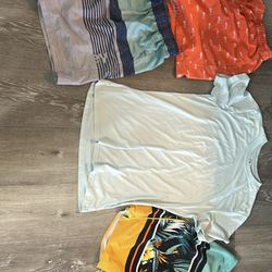 Men’s Size Medium, Fishing Set Or Beach Set Three Shorts One Shirt, Hurley