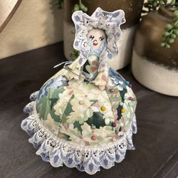 Floral Doll Pincushion