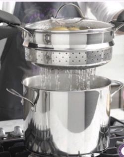 Olla de 8 quartos con colador