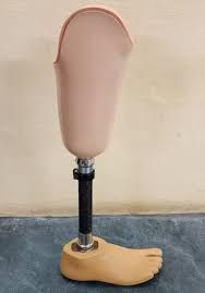 Trulife Below Knee Prosthetic, Right Leg - Size 27 Fiberglass Keel Foot, 30mm Pylon & Knee Sleeve
