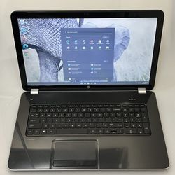 HP Pavilion 17-e110dx 15.6” AMD 750GB HDD 8GB RAM Windows 11 w/ Charger - $129 