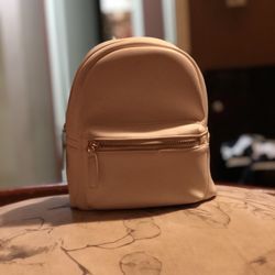 White Forever 21 Mini Backpack 