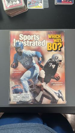 Sports Illustrated Dec 14 1987 Bo Jackson Cover “Which Way, Bo?” Vintage Issue