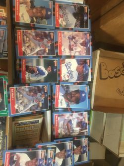 Baseball cards 1988 Dodgers 15 cards
