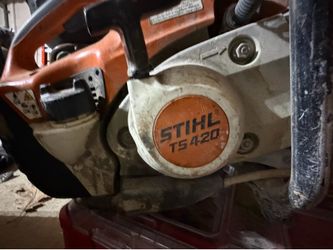 Stihl TS420 cut off saw