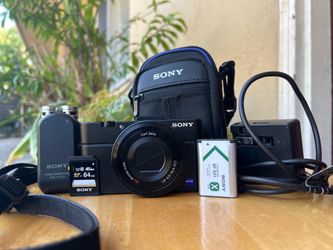 Sony Cyber-shot DSC-RX100 II 20.2MP Digital Camera - Black