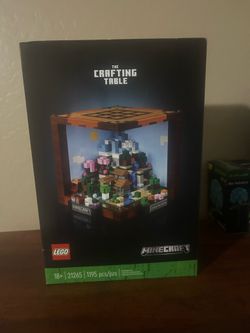 Lego crafting table diorama NSIB