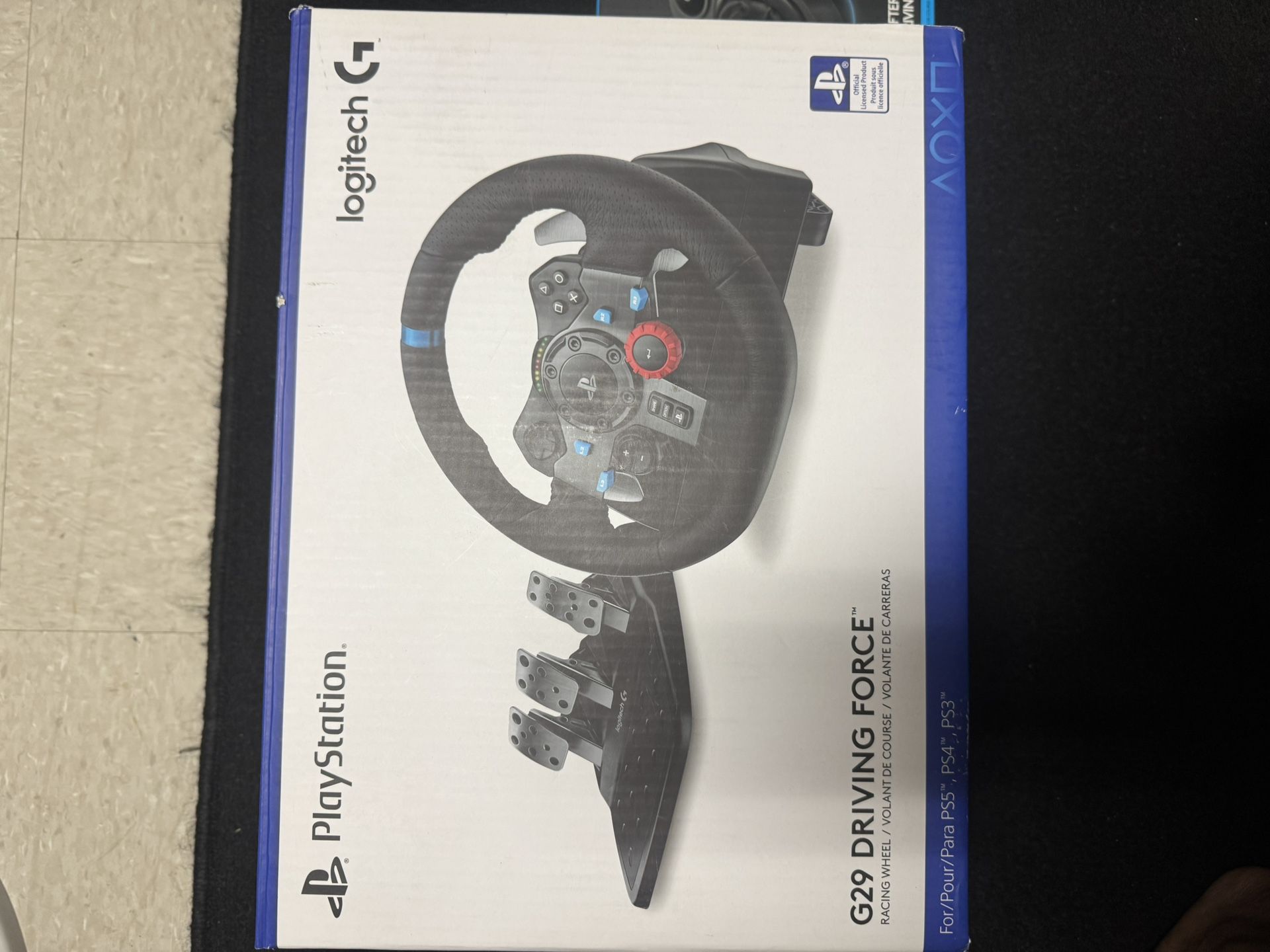 Logitech G29 Steering Wheel + Shifter
