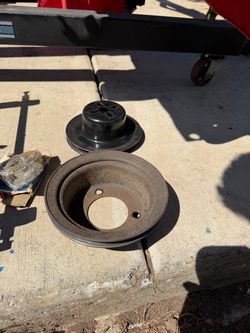 Ford 289 sbf 302 single groove pulleys