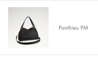 Excellent Condition Louis Vuitton Leather Ponthieu PM Purse