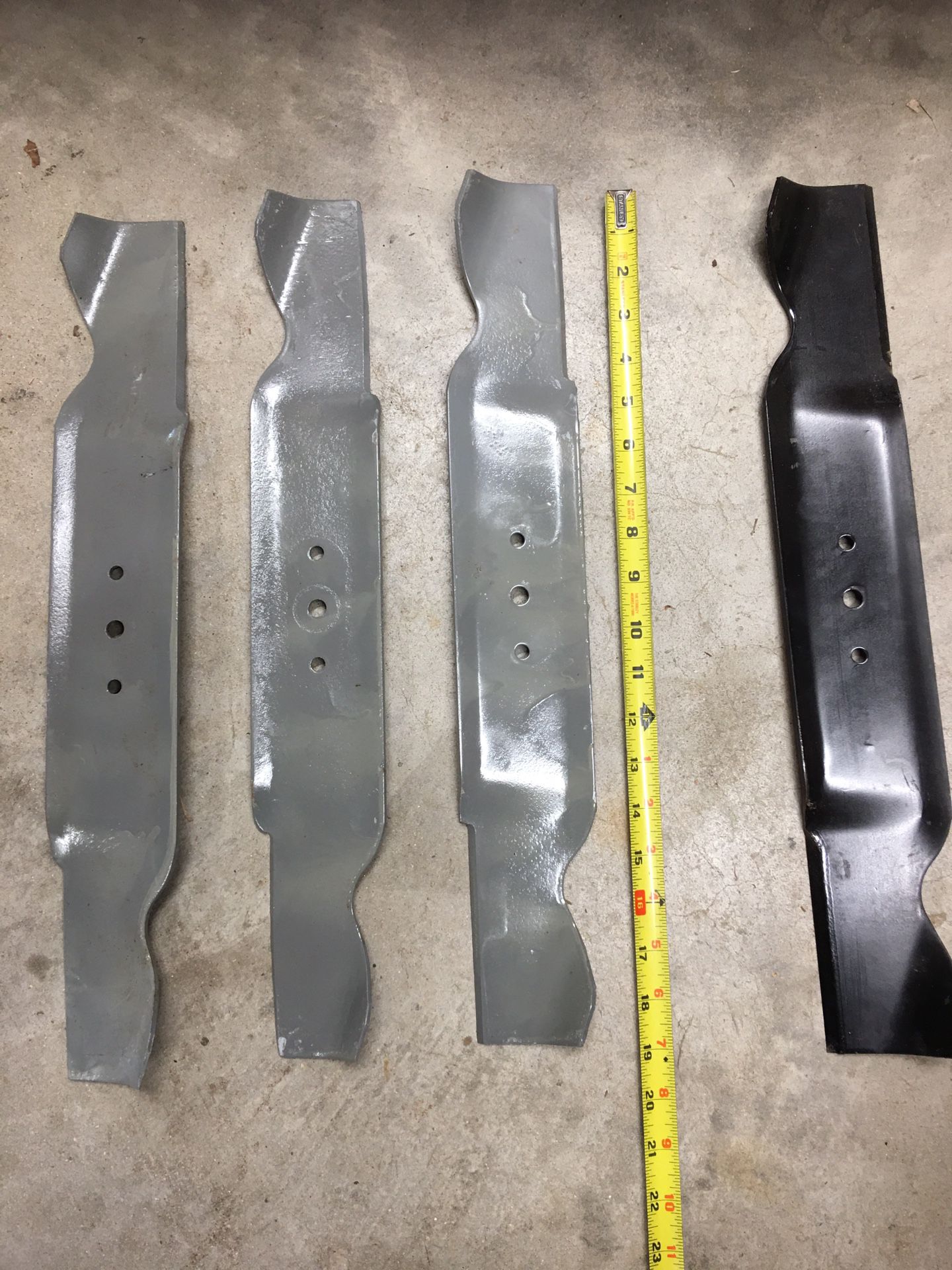 MTD Lawn Tractor blades for 38” cut - 742-0473A