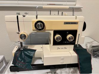 New Home Sewing & Serger all in one -New Home.
