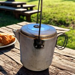 Vintage Camping Tea Kettle