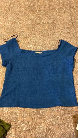 H&M royal blue top