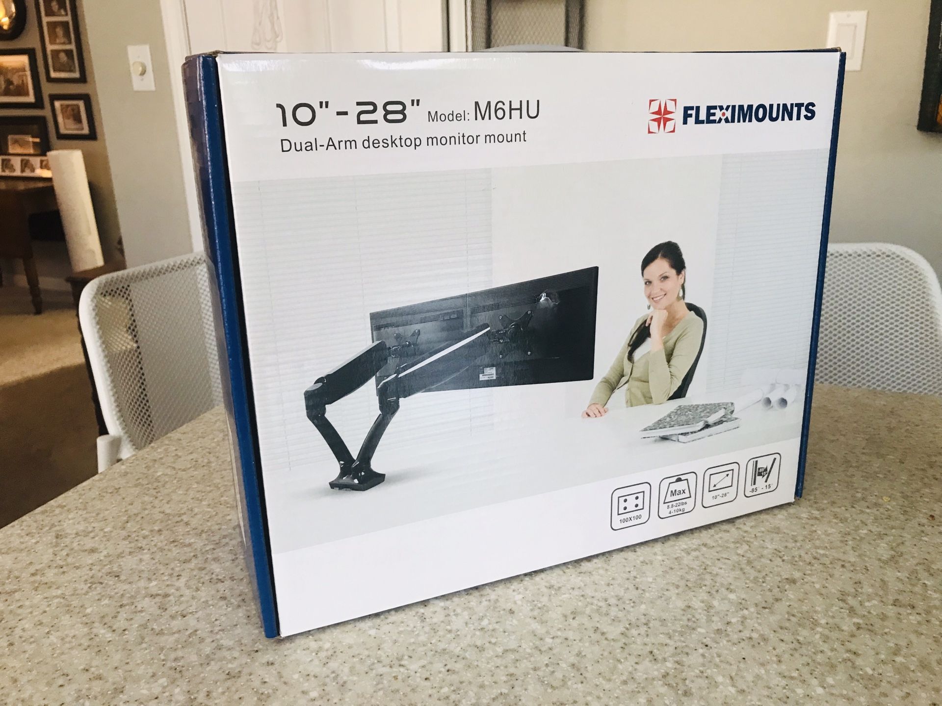 Fleximounts desktop monitor mount