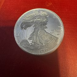 Antique Walking Liberty Silver Round