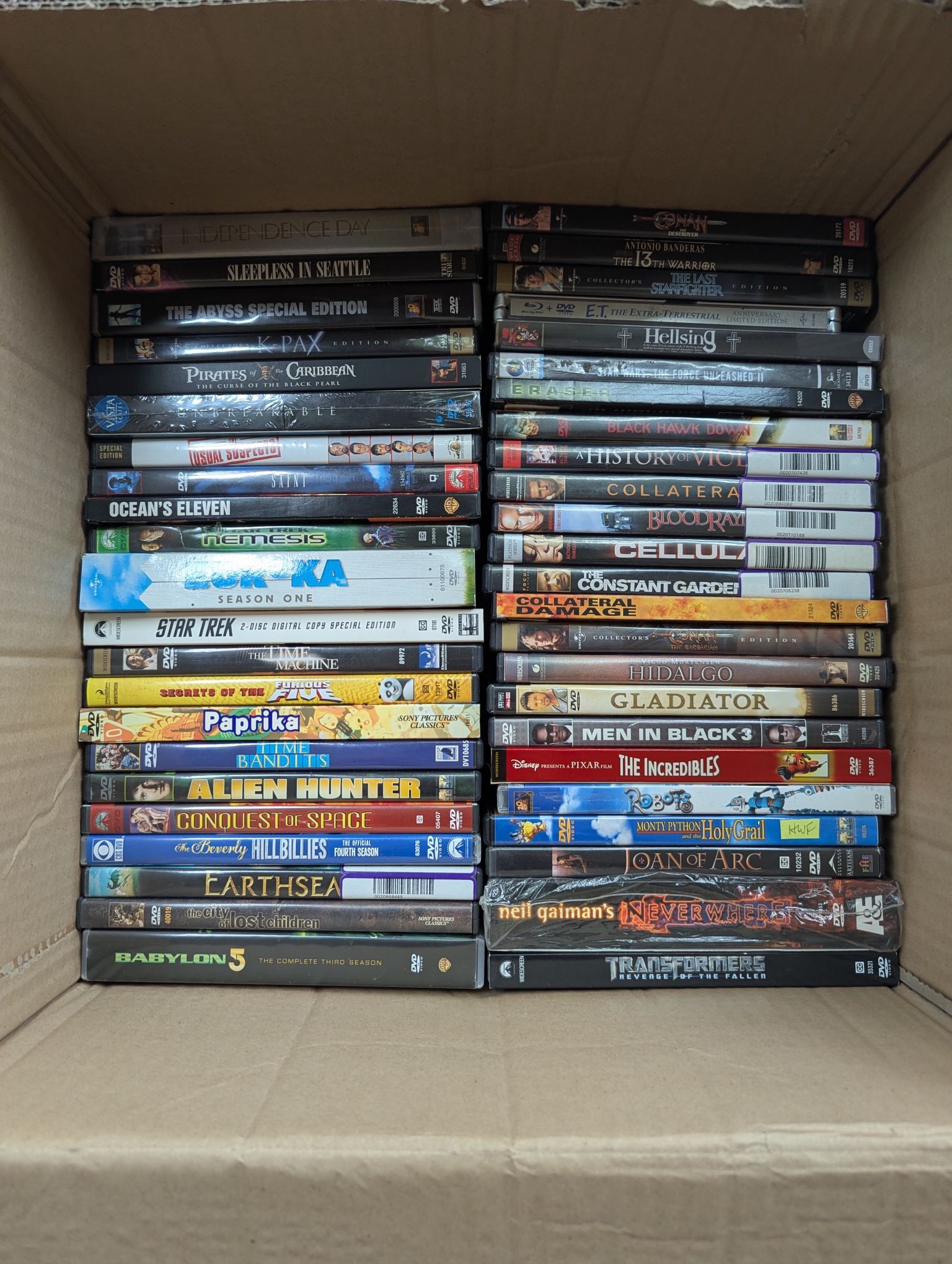 320 DVD Lot Media Used Pre-Owned Movies TV Shows Huge Bulk Resell Wholesale