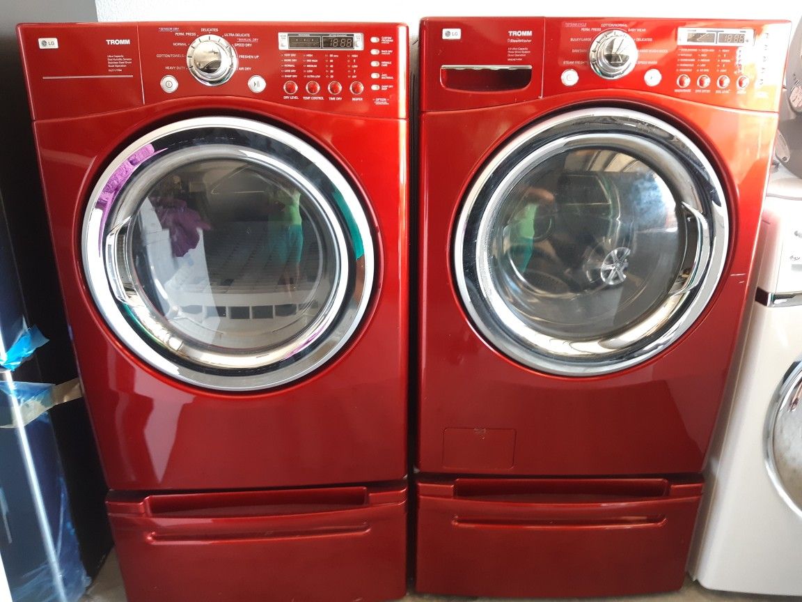 Washer and dryer