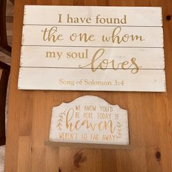 Wedding Verse Signs 