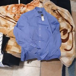 Polo long sleeve extra large