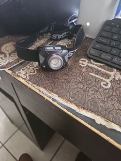 BRAND NEW HEAD LAMP VERY BRIGHT WITH ADJUSTABLE BAND AND USB RECHARGABLE
