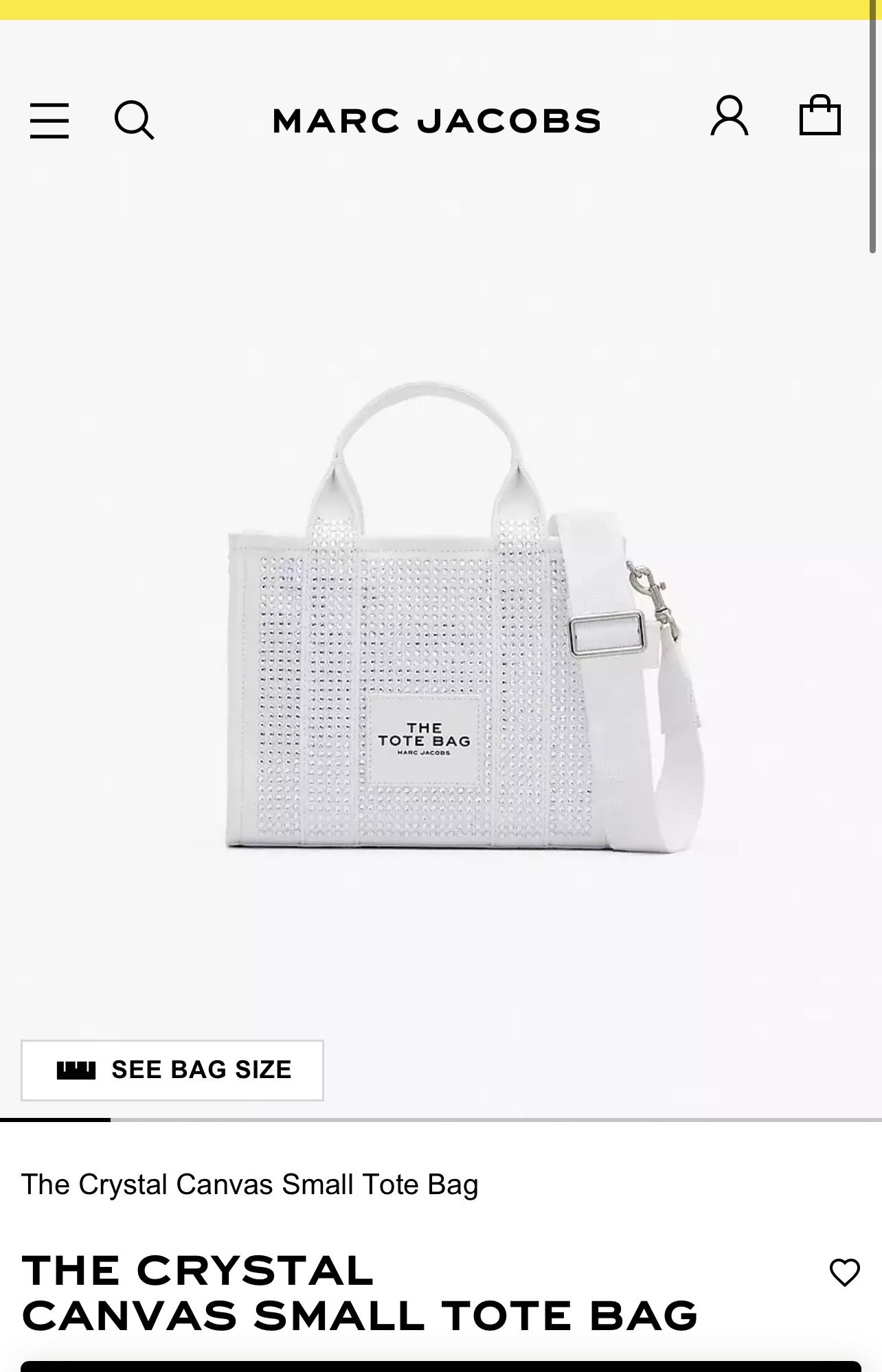 Marc Jacob’s Tote Bag