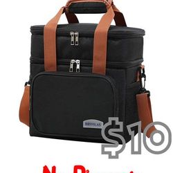 (NEW) Insulated Lunch Bag / Beverage Bag