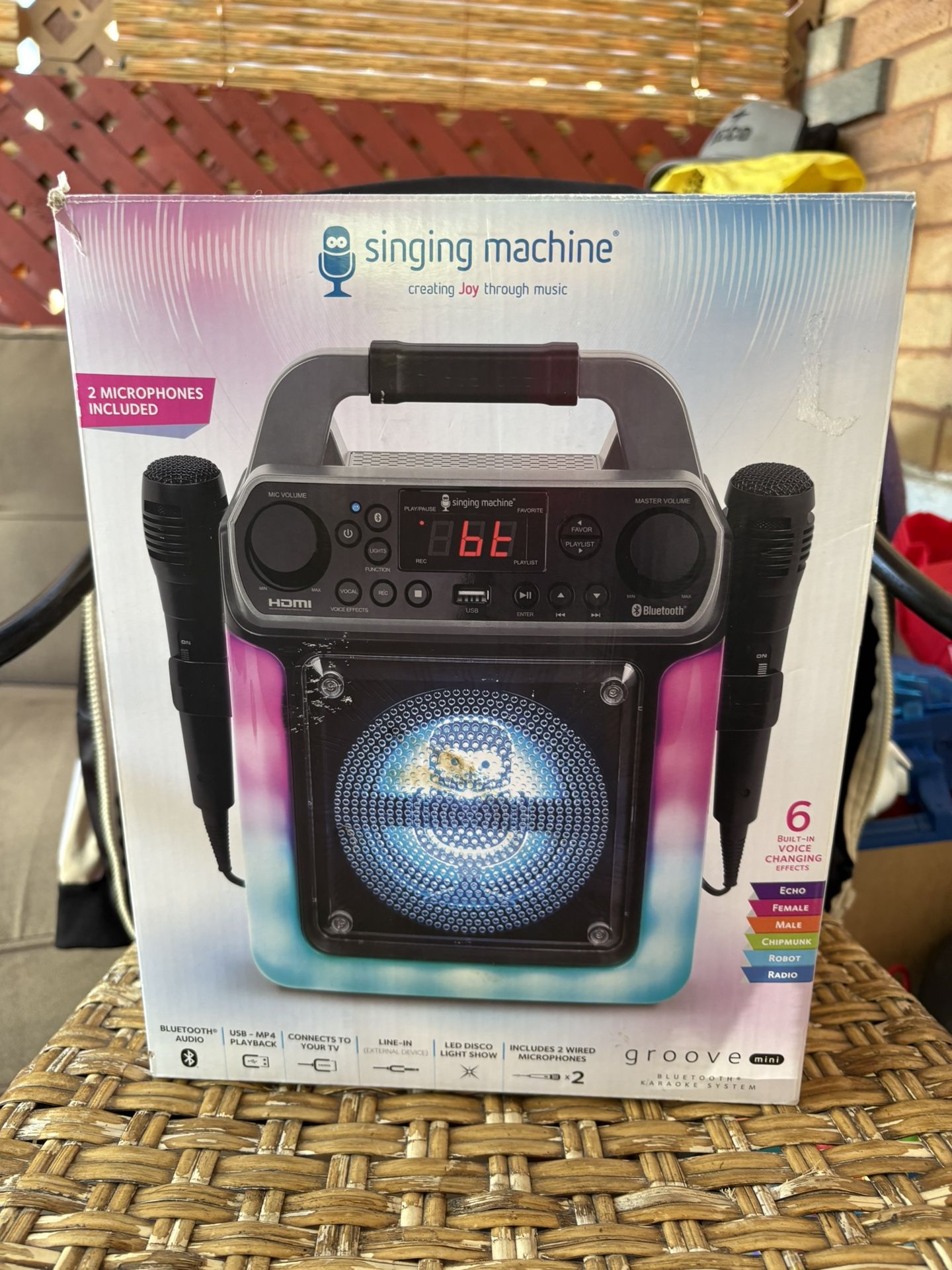 Portable Groove Singing Machine 