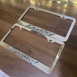 Toyota Camry Plate Covers Pair