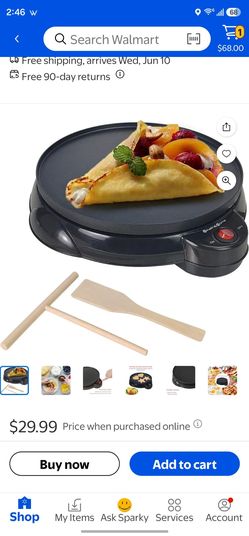 Crepe maker/ pancake maker