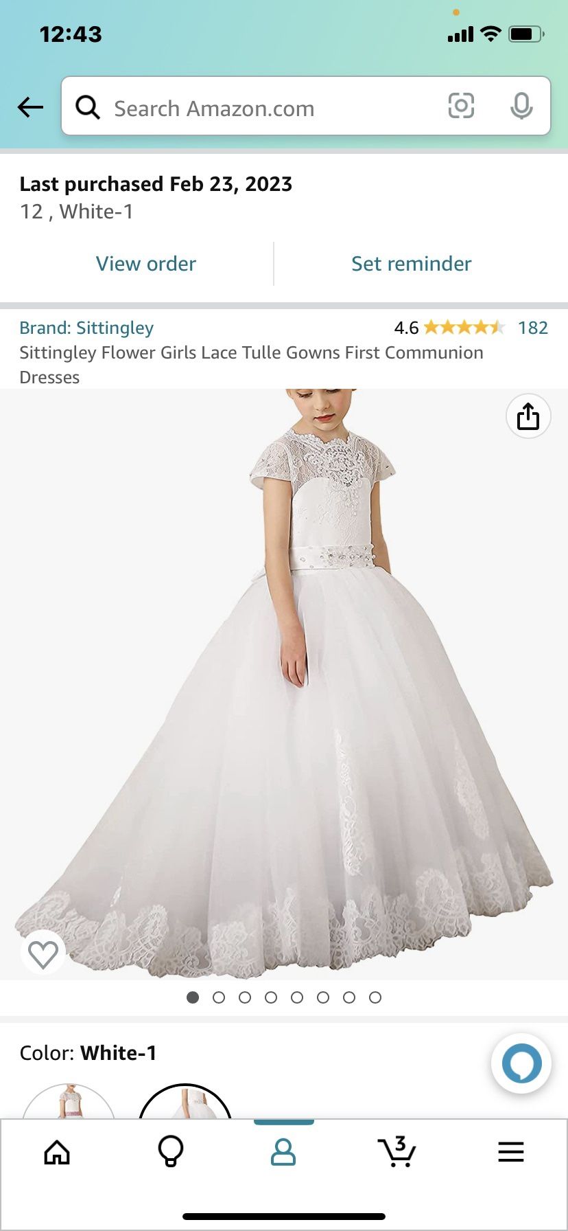 First Holy Communion/Flower girl dress