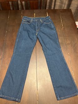 Levi dark blue bootcut jeans