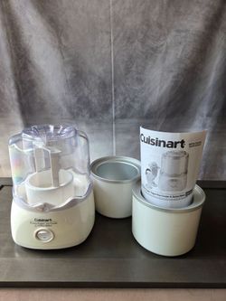 Cuisinart Yogurt Ice Cream Sorbet Maker ICE 20 Series - Like New