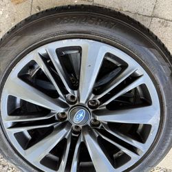 4 Subaru Wheels And Tires 235/45R17 