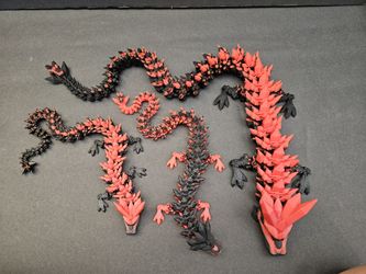 3D Printed Crystal Dragons 
