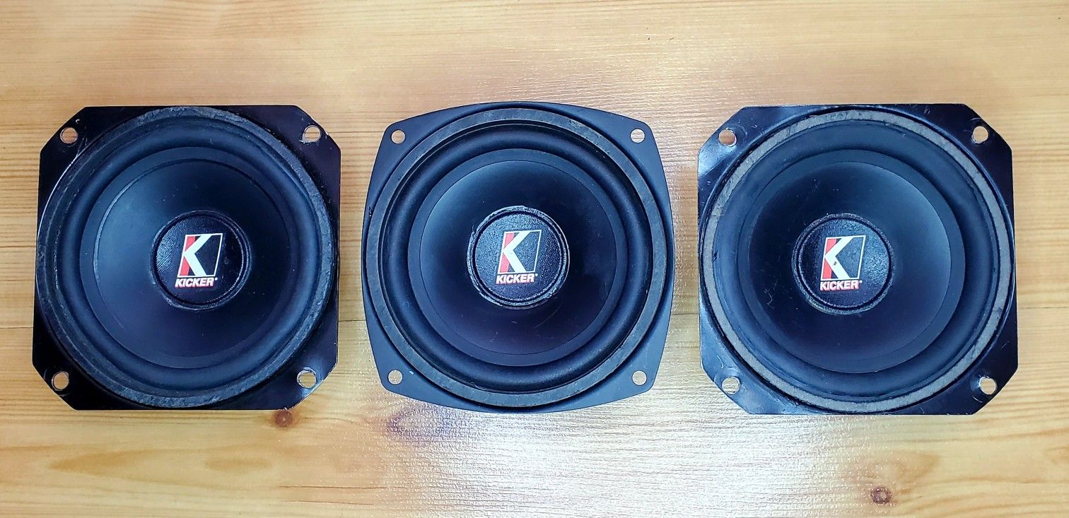 Kicker Resolution R4 Speakers