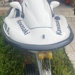 Kawasaki,  Stx 900, White & Black