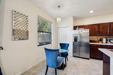 Round glass table (chairs not included)