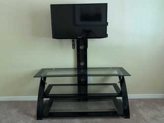 Entertainment Center With TV Mount