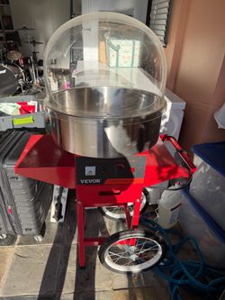 Cotton candy machine